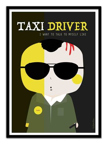 Art-Poster - Taxi Driver - Ninasilla W18189-A3 3