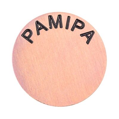 Coin 30mm PAMIPA rose