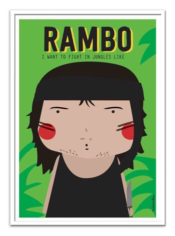 Art-Poster - Rambo - Ninasilla W18193-A3 2