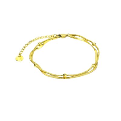 Kleopatra 14K Vergoldet Armband