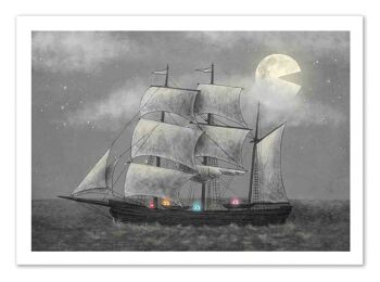 Art-Poster - Ghost Ship - Terry Fan W18226-A3 1