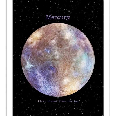 Poster d'arte - Mercurio - Terry Fan