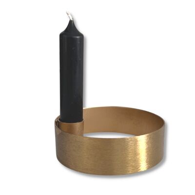 Candlestick/ Gold candle holder