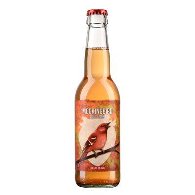 Spöttischer Vogel der Iso-Kalla-Brauerei