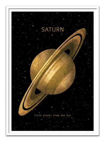 Art-Poster - Saturn - Terry Fan W18232 2