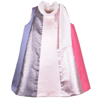 Rainbow Trapeze Dress - Multi