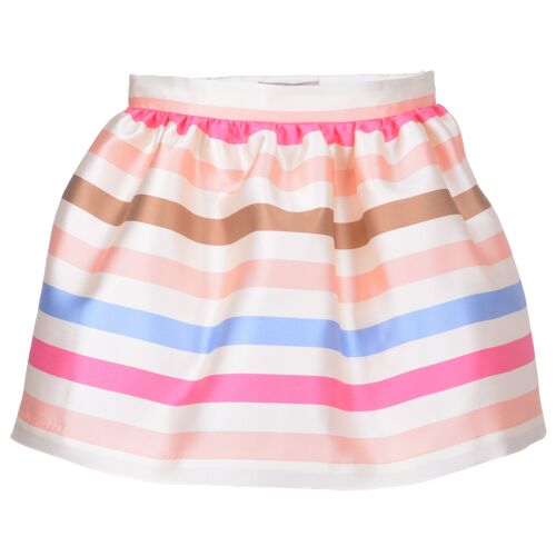 Gathered Skirt - Multi Stripe