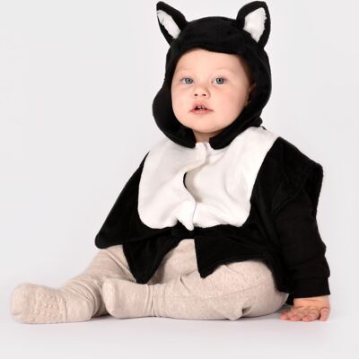 Kitten Mini Cape MJAU Black