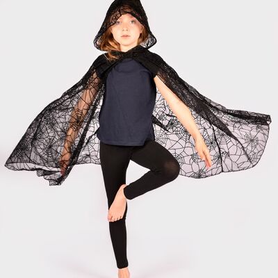 Spiderweb Cape TRASSLA Black