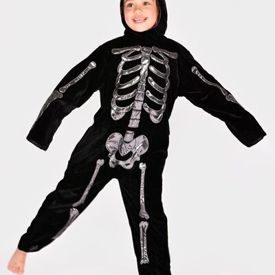 Skeleton Costume RACKARTYG Black