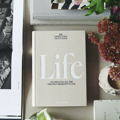 Photo album book - Life - Coffee Table Photo Book - Printworks