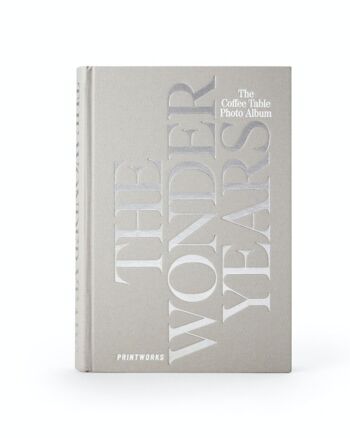 Livre album photo - The Wonder Years - Coffee Table Photo Book - Printworks 7