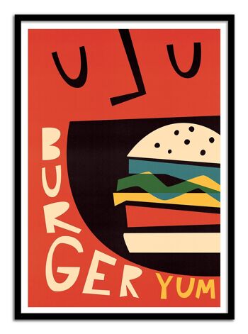 Art-Poster - Yum Burger - Fox and Velvet W18249 3