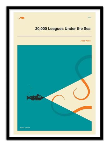 Art-Poster - 20,000 leagues under the sea - Jazzberry Blue W18285 3