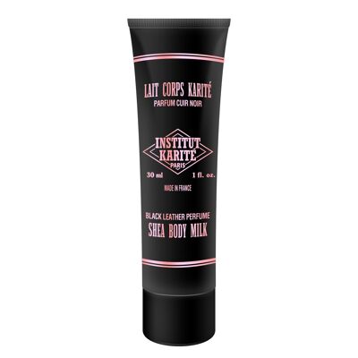 Latte corpo al karitè in pelle nera 30 ml