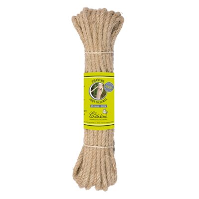 Corde Chanvre Naturel 6mm 10m