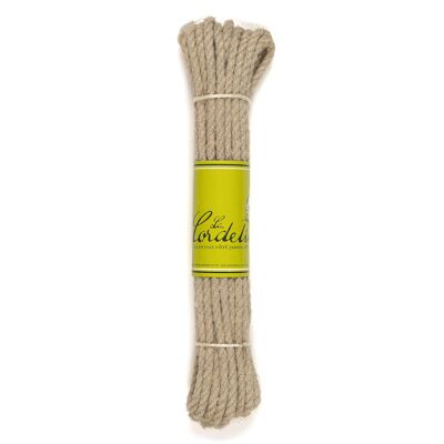 Corde de chanvre Naturel 4mm x 10m