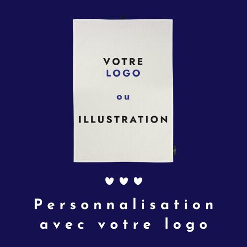 Torchons Made in France Personnalisés x10 unités