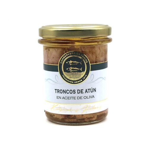 Troncos de Atún del Mediterráneo en aceite de oliva