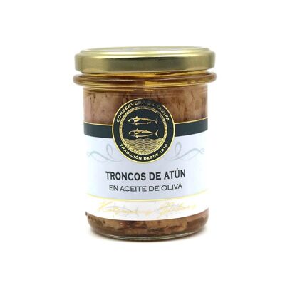 Troncos de Atún del Mediterráneo en aceite de oliva