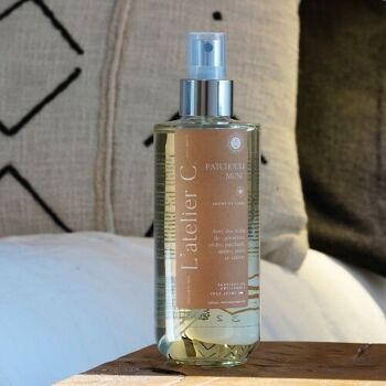 Brume de linge - Patchouli musc - Parfums de Grasse