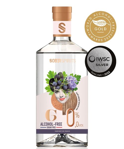 Non-Alcoholic Spirits - Sober Spirits G 0.0% 50cl - Alternative to Gin