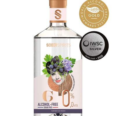 Alkoholfreie Spirituosen - Sober Spirits G 0.0% 50cl – Alternative zu Gin
