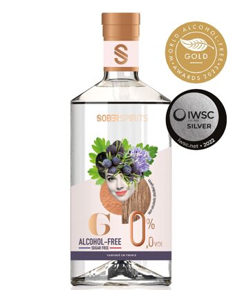 Spiritueux Sans Alcool - Sober Spirits G 0.0% 50cl - Alternative au Gin 1