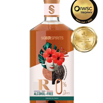 Alcohol-Free Spirits - Sober Spirits R 0.0% 50cl - Alternative to Rum