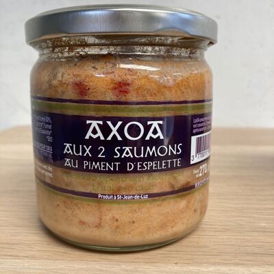 Axoa Deux Saumons au Piment d'Espelette – Bio-270g