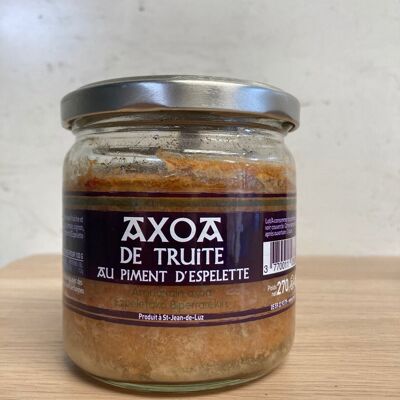 Axoa de Truite au Piment d'Espelette