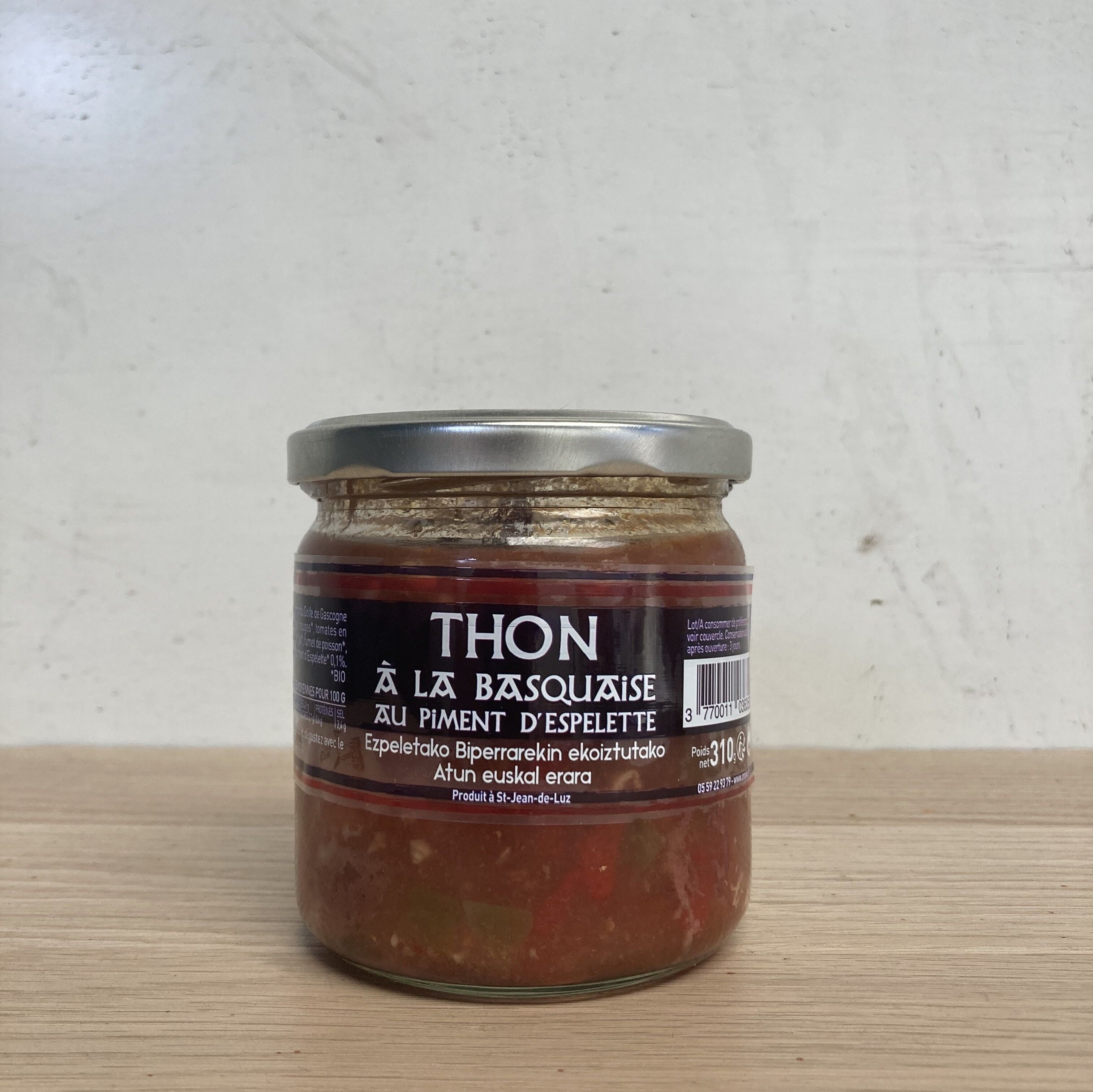 Tonno di Saint Jean de Luz, Basquaise al Pepe di Espelette