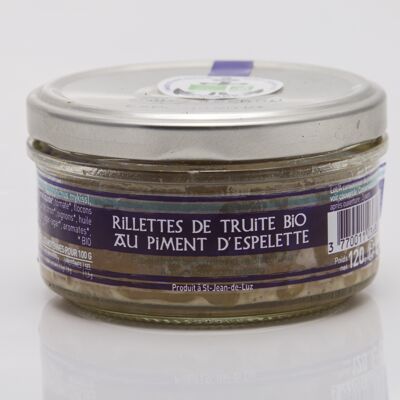 Organic Trout Rillettes with Espelette Pepper