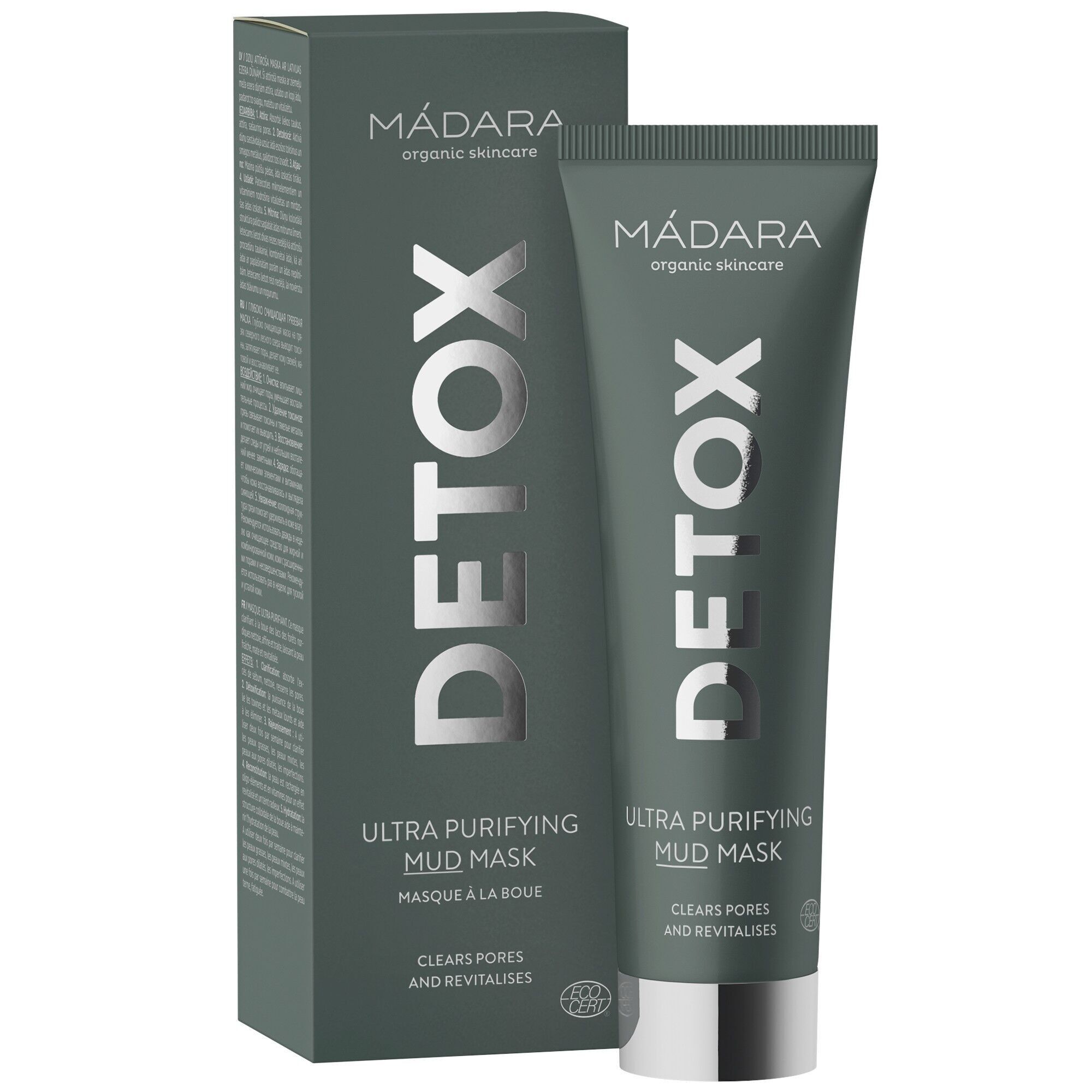 Maschera DETOX Ultra Purificante al FANGO, 60 ml