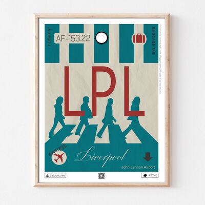 Liverpool destination poster