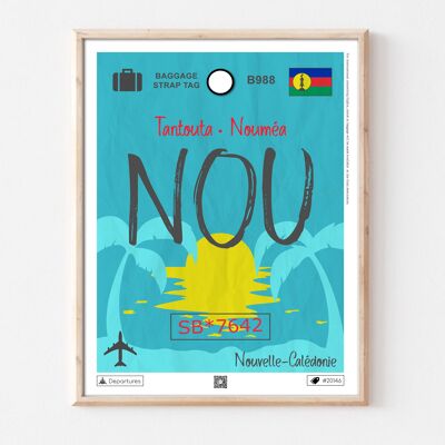 Póster de destino Nouméa