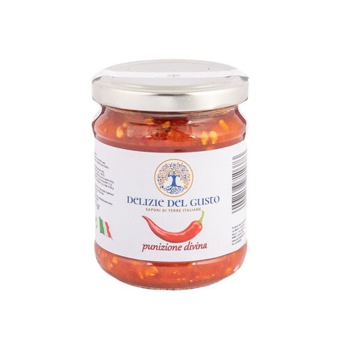 Punizione divina (sott'olio al peperoncino) 314g