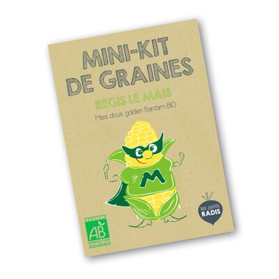 Mini kit di semi biologici di Régis le corn