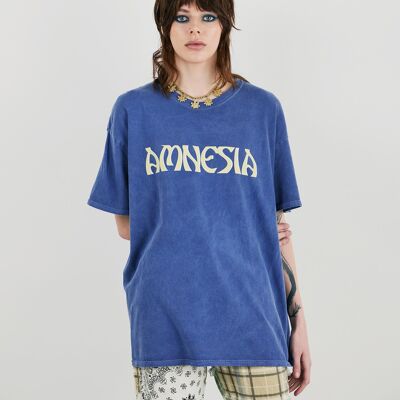 Ammi Oversized Tee With Graphic In Royal Blue