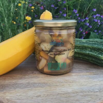 Pickles de courgettes au curry