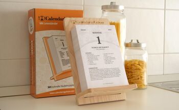 Calendario Goloso 2023, un calendrier / livre de cuisine avec 365 recettes de pâtes italiennes en ALLEMAND 6