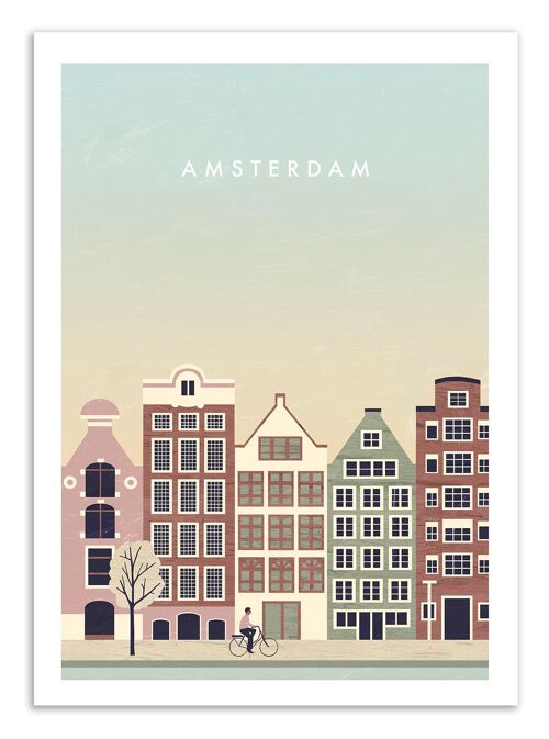 Art-Poster - Amsterdam - Katinka Reinke W18426-A3
