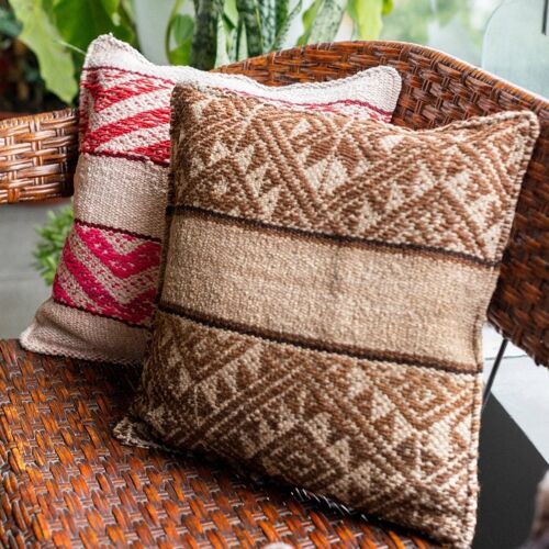 Camel - Cuzco Vintage Cushion