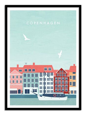 Art-Poster - Copenhagen - Katinka Reinke W18428-A3 3