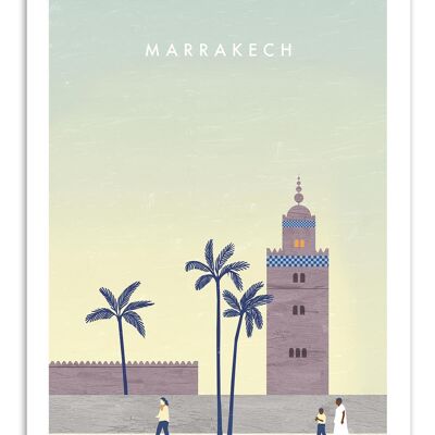 Kunstplakat - Marrakesch - Katinka Reinke W18431