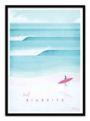 Art-Poster - Surf Biarritz - Henry Rivers W18469 3