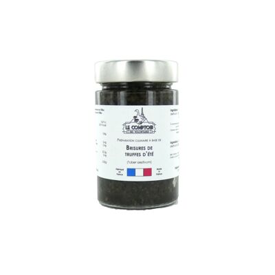 Brisures de truffes d'été (tuber aestivum) à l'huile  - 170g