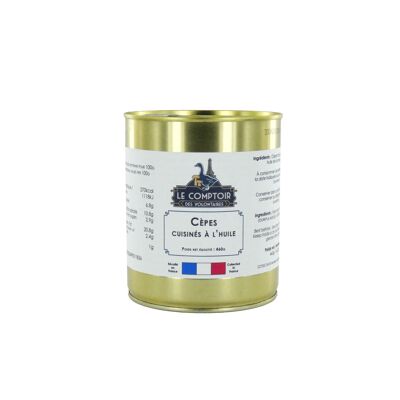 Cèpes cusinés à l'huile - 430g