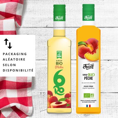 Sirop de peche bio fruisite