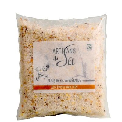 Fleur de Sel from Guérande with Grilled Spices - 100gr